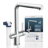Schutte AQUASTAR PRO drinkwater keukenkraan met filtersysteem | Chroom - 99800 - thumbnail