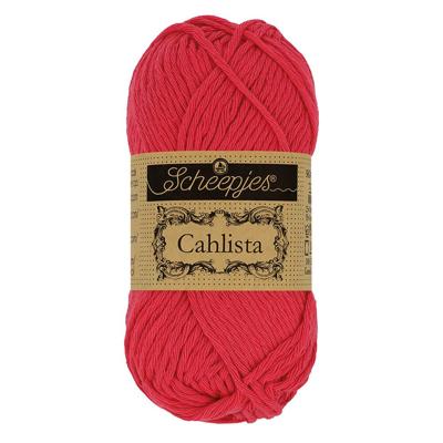Scheepjes Cahlista 50g - 516 Candy Apple - Haakgaren / Breigaren