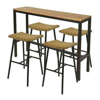 Barset Hanoi zwart tuinmeubel OWN - Own