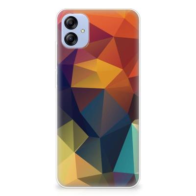 Samsung Galaxy A04e | TPU Hoesje | Polygon Color Samsung Galaxy A04e | TPU Hoesje | Polygon Color
