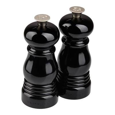 LE CREUSET - Le Moulin - Mini molens Set/2 11cm Zwart LE CREUSET - Le Moulin - Mini molens Set/2 11cm Zwart