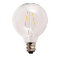 LED lamp filament globe medium 8,5 cm 2W clear - thumbnail