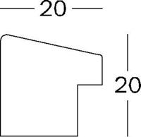 walther+ design EF520N Wissellijst Papierformaat: 10 x 15 cm Noten - thumbnail