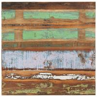 Salontafel 80x80x40 cm massief gerecycled hout - thumbnail