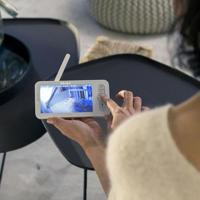 Verbonden videobabyfoon BEABA Zen Night Light wit - thumbnail