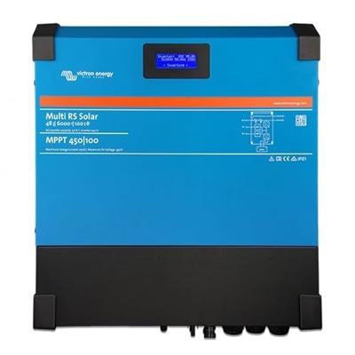 Victron Energy Wechselrichter / Hybrid Ladegerät Victron Multi RS Solar 48/6000/100-450/100 Omvormer 5300 W 120 V - 230 V Geïntegreerde laadregelaar,