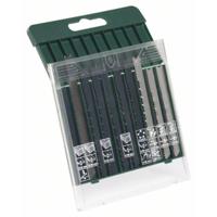 Bosch Accessoires 10-delige zaagbladenset hout/metaal/kunststof(U-schacht) - 2607019460 - thumbnail