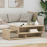 Salontafel Sonoma Eiken 105 x 50 x 32,5 cm Bewerkt hout - thumbnail