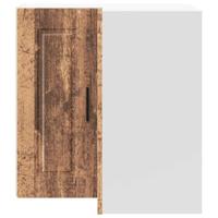 Keuken hoekkast "Porto" bewerkt hout oud houtkleurig - thumbnail