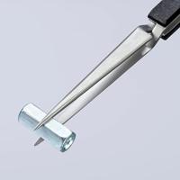 Knipex Pincet vernikk. rechte smalle punt 160 m - 929589 - thumbnail