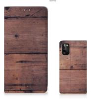 Samsung Galaxy A41 Book | Wallet Case | Old Wood - thumbnail