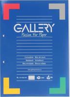 Gallery cursusblok, ft A4, 80 g/m², 2-gaatsperforatie, gelijnd, 100 vel - thumbnail