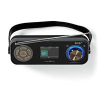 DAB+ Radio | Tafelmodel | DAB+ / FM | 2.4 " | Kleurenscherm | Batterij Gevoed / Netvoeding | Digitaal | 24 W | Bluetooth® | Koptelefoonoutput | Wekker | Slaaptimer | Handgreep | Zwart - thumbnail