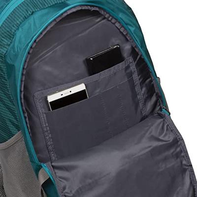 New Rebels ® Kinley - Rugtas - Schooltas - Vrijetijdstas - 48L - Nylon - Petrol