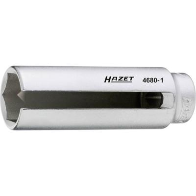 Hazet lambdasonde-dopsleutel 4680-1 · 1/2 inch (12,5 mm) vierkant hol · buiten-zeskant-profiel · sw 22 mm Hazet lambdasonde-dopsleutel 4680-1 · 1/2 inch (12,5 mm) vierkant hol · buiten-zeskant-profiel · sw 22 mm