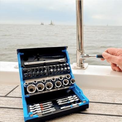 HAZET dopsleutel set "smartcase" socket wrench sets 1/4"