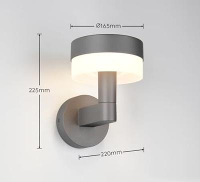 Trio Design wandlampMackenzie antraciet - 230561142