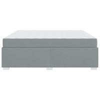 Bedframe Lichtgrijs 180 x 200 cm Stof - thumbnail