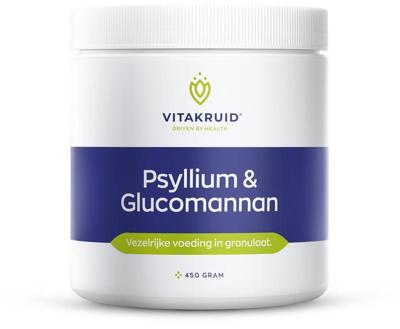 Vitakruid Psyllium 5000 mg & Glucomannan 1000 mg vezels