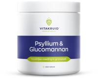 Vitakruid Psyllium 5000 mg & Glucomannan 1000 mg vezels - thumbnail
