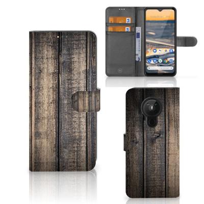 Nokia 5.3 | Book Style Case | Steigerhout Nokia 5.3 | Book Style Case | Steigerhout