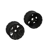 Arrma - 1/5-1/6 F/R Monster Truck 4.9 Pre-Mounted Tires, 24mm Hex (2) (ARA510122) - thumbnail