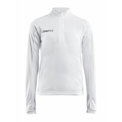 Craft 1910153 Evolve Half Zip Jr - White - 146/152 Craft 1910153 Evolve Half Zip Jr - White - 146/152