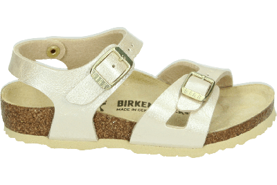 Birkenstock RIO BF PEARL WHITE - alle