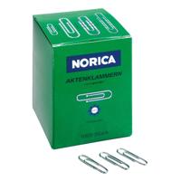 NORICA Bureauklemmen 1554468 24 mm Zilver 1000 stuk(s) - thumbnail