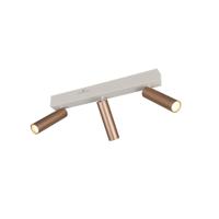 Trio 3-lichts opbouwspotAmbala mokka bruin - 849210365 - thumbnail