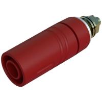 Hirschmann Test & Measurement SAB 2600 G M4 Au Veiligheids-labconnector, female Bus, inbouw verticaal Stift-Ø: 4 mm Rood 1 stuk(s) - thumbnail