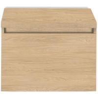 Frozen Badmeubelset 60 cm - Greeplijst in Kleur - Inclusief Wastafelbovenblad Casella Oak - thumbnail