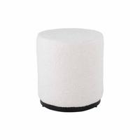 Kick poef Teddy - Wit - thumbnail