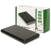 Inter-Tech 88884122 behuizing voor opslagstations HDD-behuizing Zwart 2.5 - thumbnail