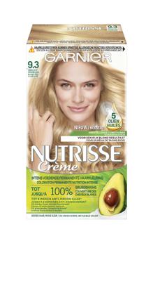 Garnier Nutrisse Crème Permanente Haarverf 9.3 Zeer Licht Goudblond
