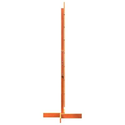 VidaXL Kerstdecoratie kerstboom 150 cm massief grenenhout wasbruin VidaXL Kerstdecoratie kerstboom 150 cm massief grenenhout wasbruin