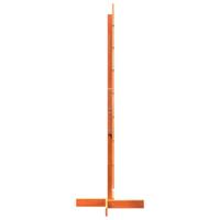 Kerstdecoratie kerstboom 150 cm massief grenenhout wasbruin - thumbnail