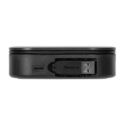 Targus DOCK116GLZ laptop dock & poortreplicator Bedraad USB 3.2 Gen 2 (3.1 Gen 2) Type-C Zwart