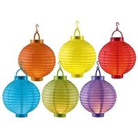Pro Garden Paper light lantern with ribbed wireless - thumbnail