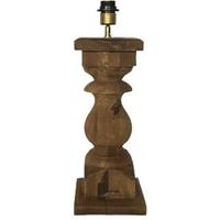 Tafellamp hout L 45 cm / 2038 - thumbnail