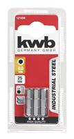 Schroefbit 25mm Hex 6mm 3St KWB - Kwb - thumbnail