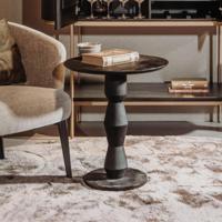 Tower Living Bijzettafel 'Brunello' Mangohout, 57cm hoog - thumbnail