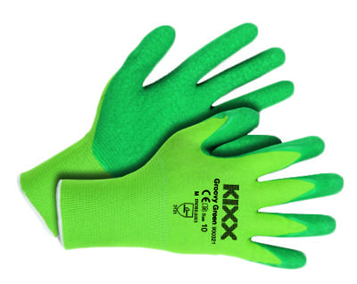 Tuinhandschoen Groovy Green maat XL ofwel 10 KIXX - Kixx Tuinhandschoen Groovy Green maat XL ofwel 10 KIXX - Kixx