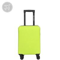 Enrico Benetti Louisville suitcase cabin luggage lime green - thumbnail