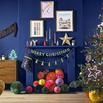 Ginger Ray kerstboom piek ster rozé goudkleurige 26 cm | 20 stuks Ginger Ray kerstboom piek ster rozé goudkleurige 26 cm | 20 stuks