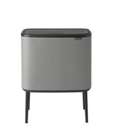 brabantia Bo Touch Bin 127229 Afvalbak 33 l Staal (l x b x h) 312 x 540 x 680 mm Grijs 1 stuk(s) - thumbnail