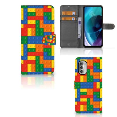 Motorola Moto G51 5G | Telefoon Hoesje | Blokken Motorola Moto G51 5G | Telefoon Hoesje | Blokken