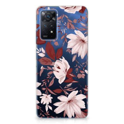 Smartphone hoesje Xiaomi Redmi Note 11 Pro 5G Watercolor Flowers