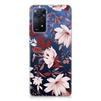 Smartphone hoesje Xiaomi Redmi Note 11 Pro 5G Watercolor Flowers - thumbnail