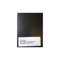 Plafondpanelen MDF Sanimex Mat Zwart 260cm x 38.5 cm x 1,2 cm (Doosinhoud: 2.08 m2) - thumbnail